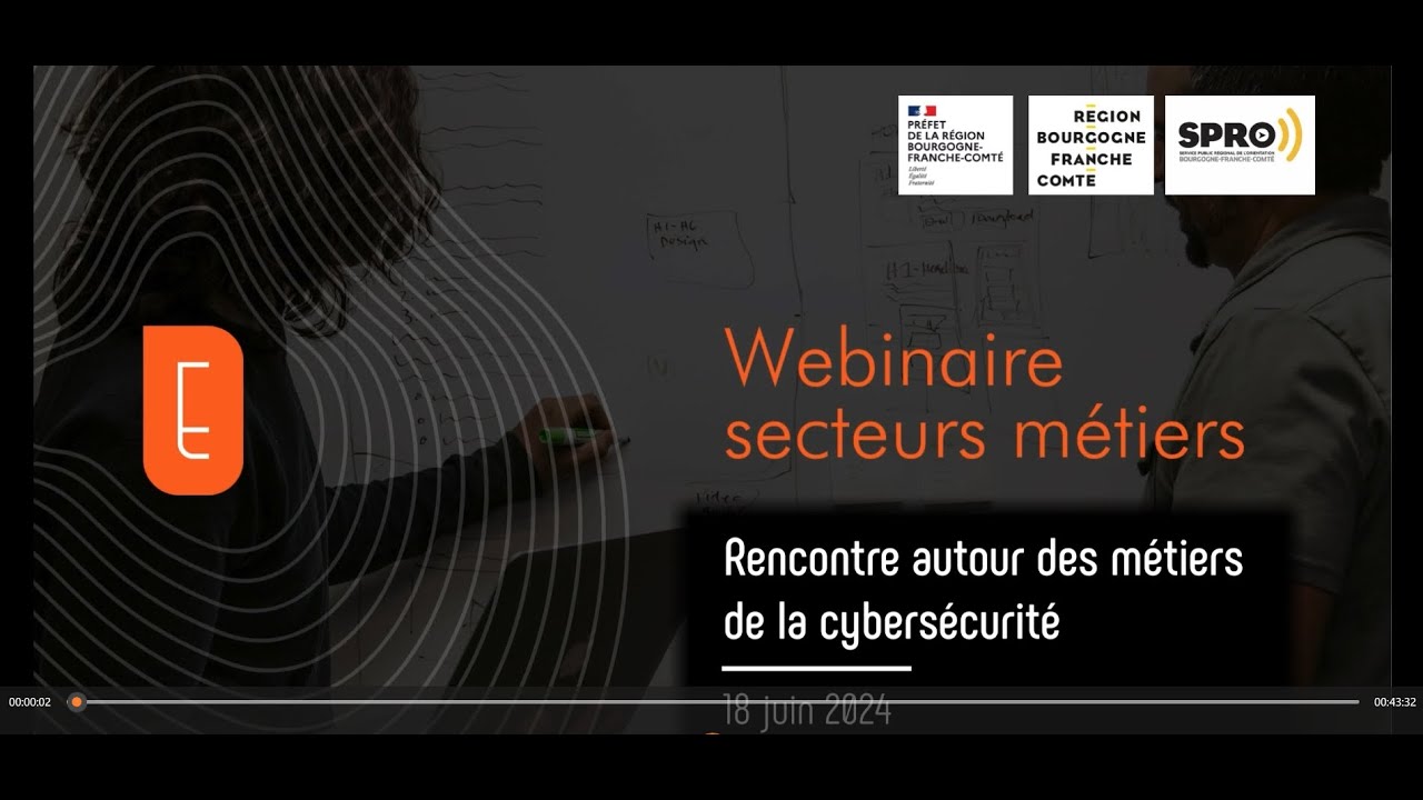 [WEBINAIRE] : Rencontre autour des métiers de la cybersécurité - YouTube