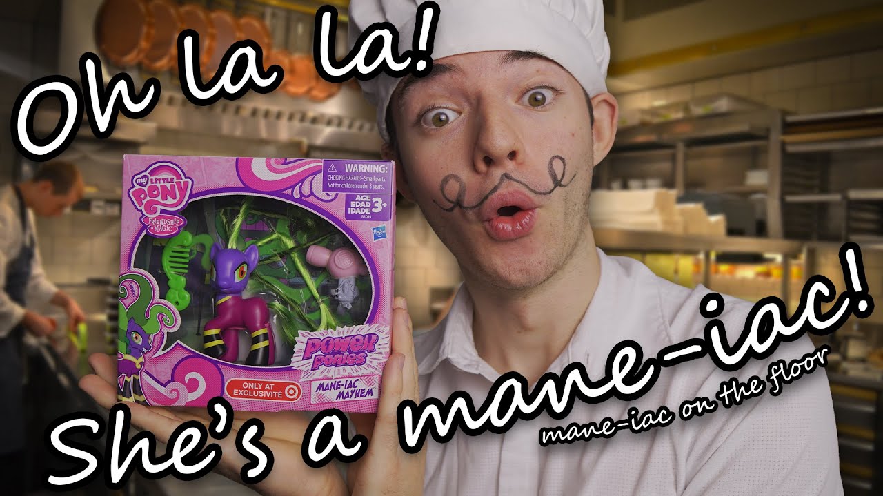 Распаковываем расческу My Little Pony Mane-iac Brushable 2014 года!