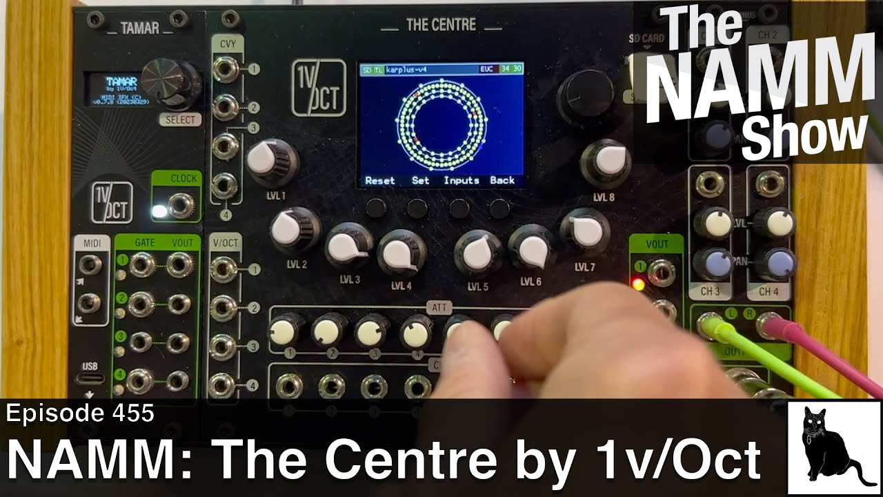 the centre 1v/oct ユーロラック モジュラーシンセ-