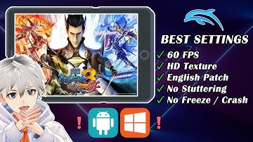 【 TUTORIAL 】 Sengoku Basara 3 Utage - Dolphin Best Graphics Settings (HD + 60 FPS + English) #adlwn