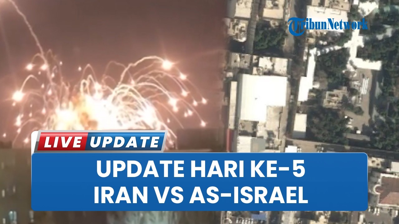 Update Hari ke 5 Serangan AS Israel: Pemakaman Khamenei Ditunda, 1.045 Orang Tewas di Iran
