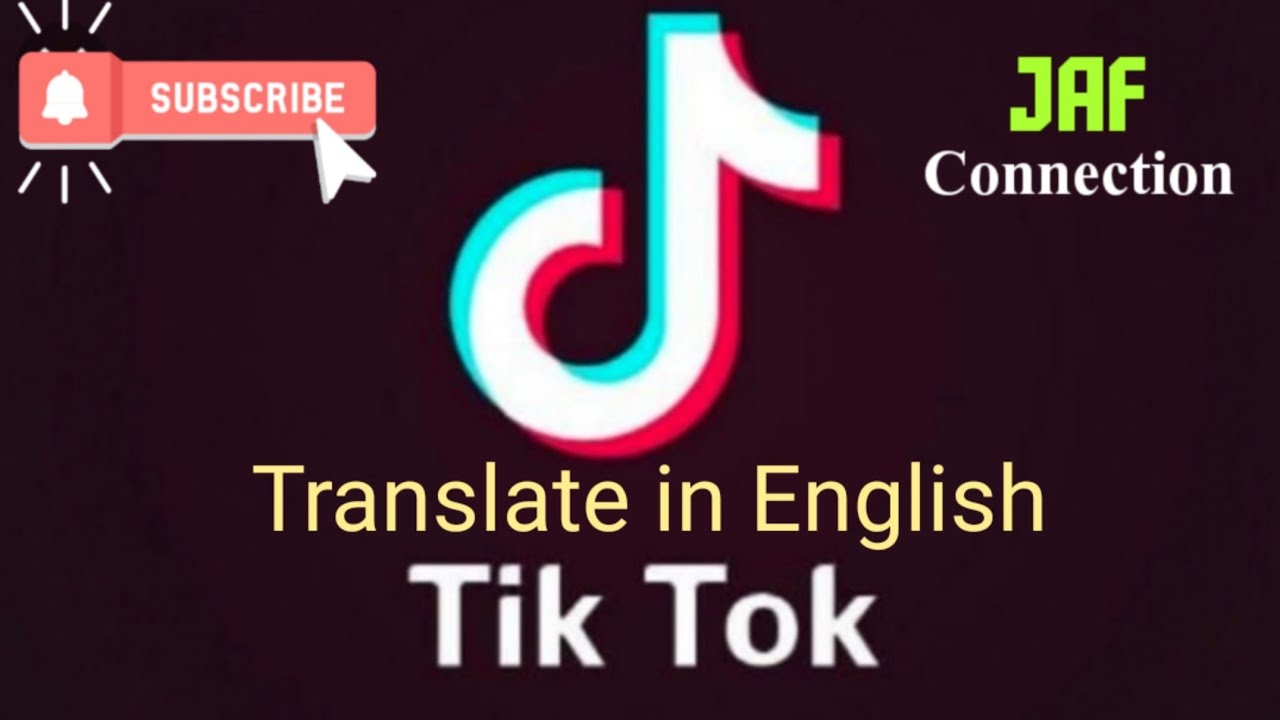 Tiktok 004 translate YouTube