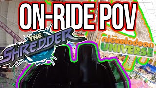 WORLD'S TALLEST & LONGEST Free-Spinning Coaster | THE SHREDDER | ON-RIDE POV | Non-copyright | 4K