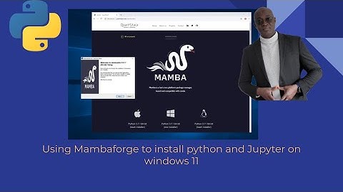 mambaforge on windows