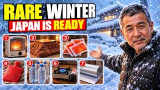 If a RARE Winter Storm Hits Tomorrow, Japanese Families Already Have These 7 Things