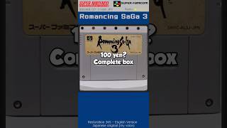 Romancing SaGa 3 #365 Japanese Super Nintendo Restoration