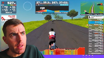 Brutal First Race Back On Zwift...But One Of The BEST!