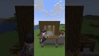 Minecraft Başlangıç İçin Orta Seviye Ev Tasarımı! 🏡 #minecraft #house #shorts #fyp