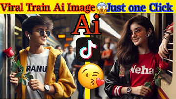 🚀Viral Train ||Ai Photo Editing Prompt [2024] Bing ImageCreator|| #bingimagecreator #viraltrain #ai