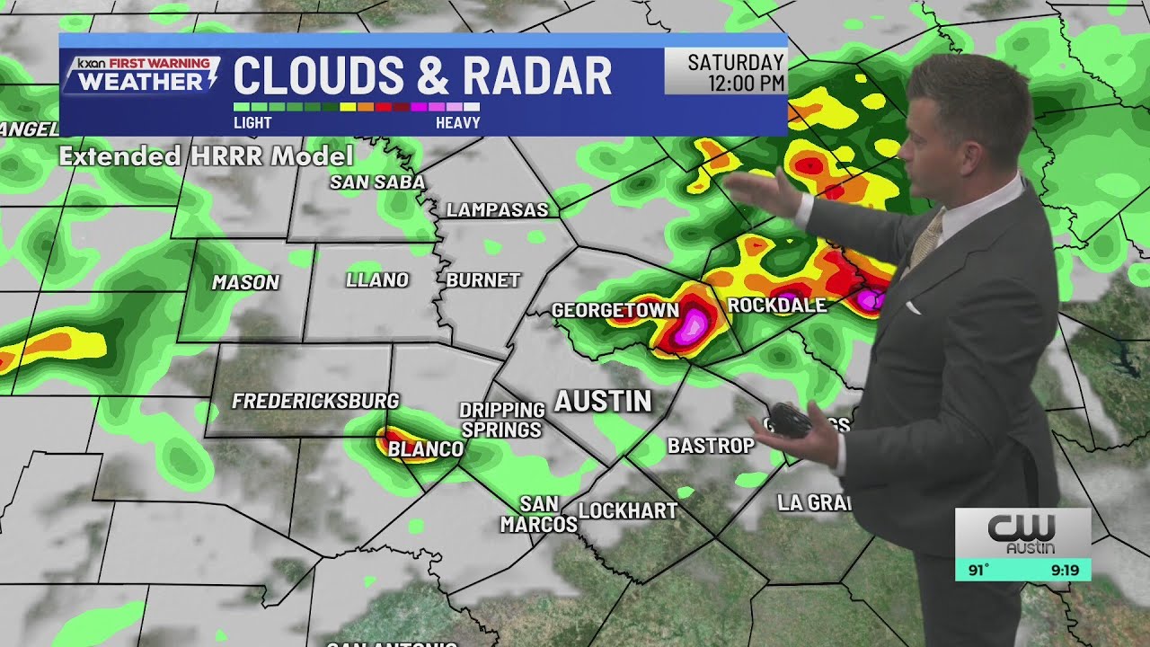 Central Texas sees rounds of showers, storms this weekend | Forecast ...