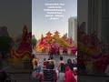 Chinese New Year Celebrations ICONSIAM Bangkok Thailand have started - Dancing Chinese dragons - 9