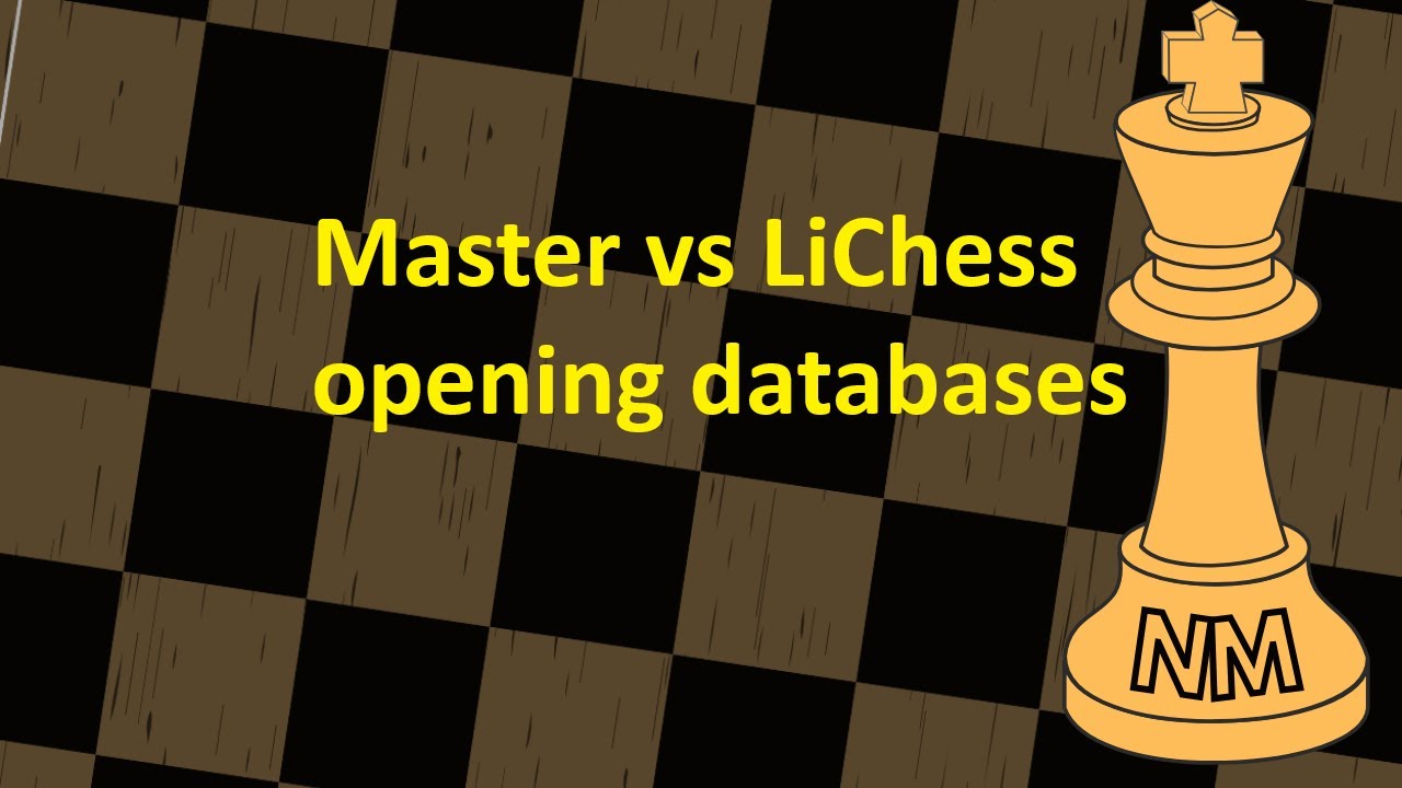 LiChess Master vs "Everyone" Opening Databases