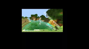 Reflections In Trees / And Trees Shadow Have Sun Rays / MCPE! Coming Soon Screenshot.
