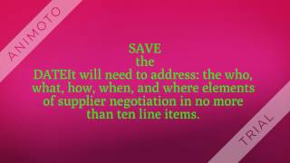 Create a negotiation checklist in Excel format