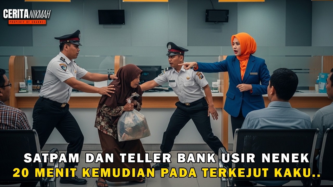 Nenek Pemulung Miskin Diusir dari Bank, 20 Menit Kemudian Semua Pegawai Menangis.