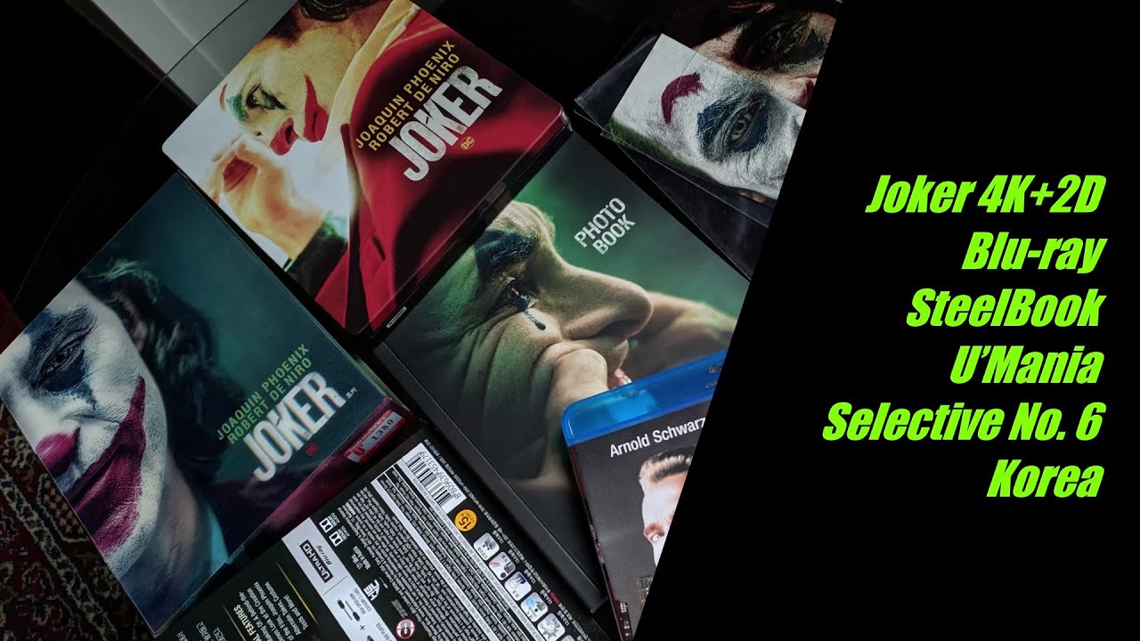 Джокер (4K UHD+BD) Fullslip Lenticular Steelbook Limited Edtion (Umania Selective No.6)