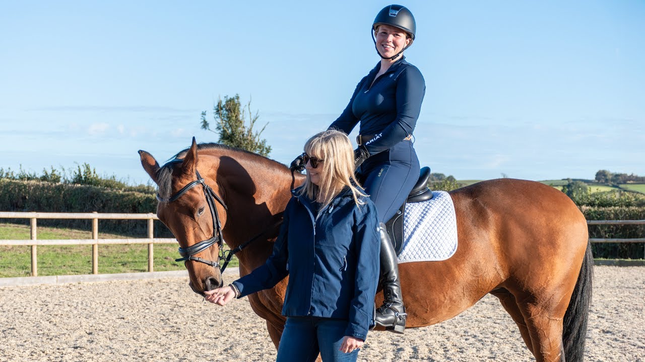 Using Lateral Work to Improve Suppleness | Come For a Flatwork Lesson With Floss Egan