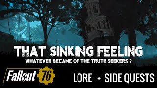 That Sinking Feeling - Fallout 76 Side Quests and Lore
