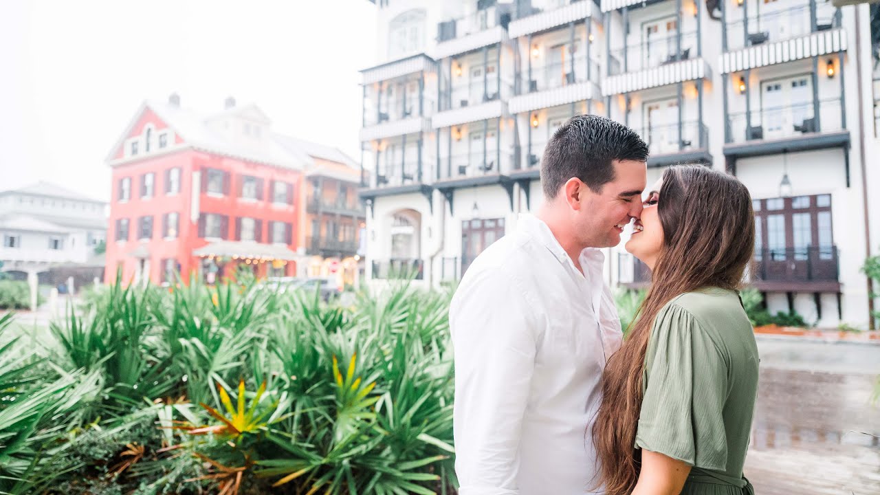 Brooke + Zach ROSEMARY BEACH ENGAGEMENT | 30a