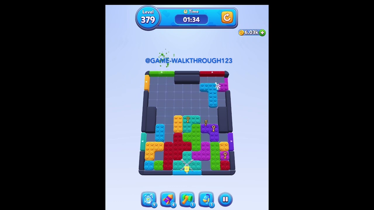 Color Block Jam Level 379 Walkthrough