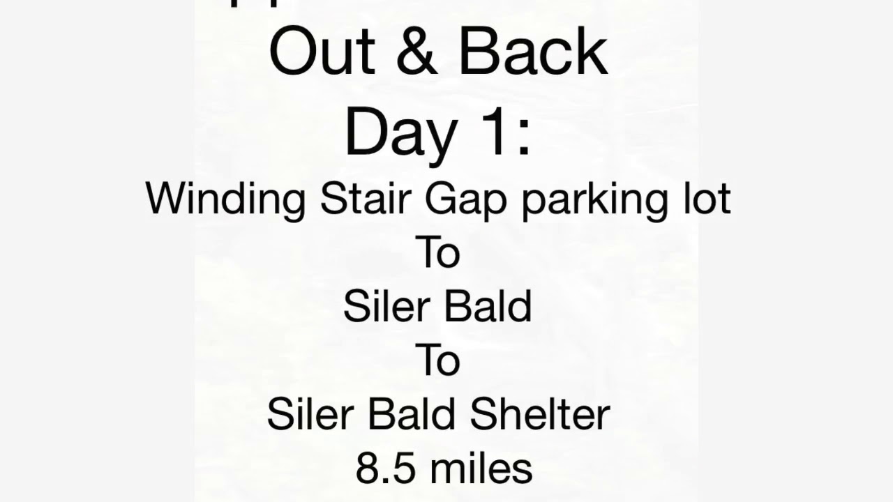 Winding Stair Gap to Wayah Fire Tower Section Hike