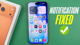 iPhone Notifications Not Showing? Fix iOS 26 Notification Settings FAST!