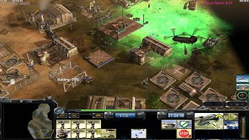 C&C Generals ZH Contra 008 Beta 2 Challenge AirForce Walkthrough Mission 7