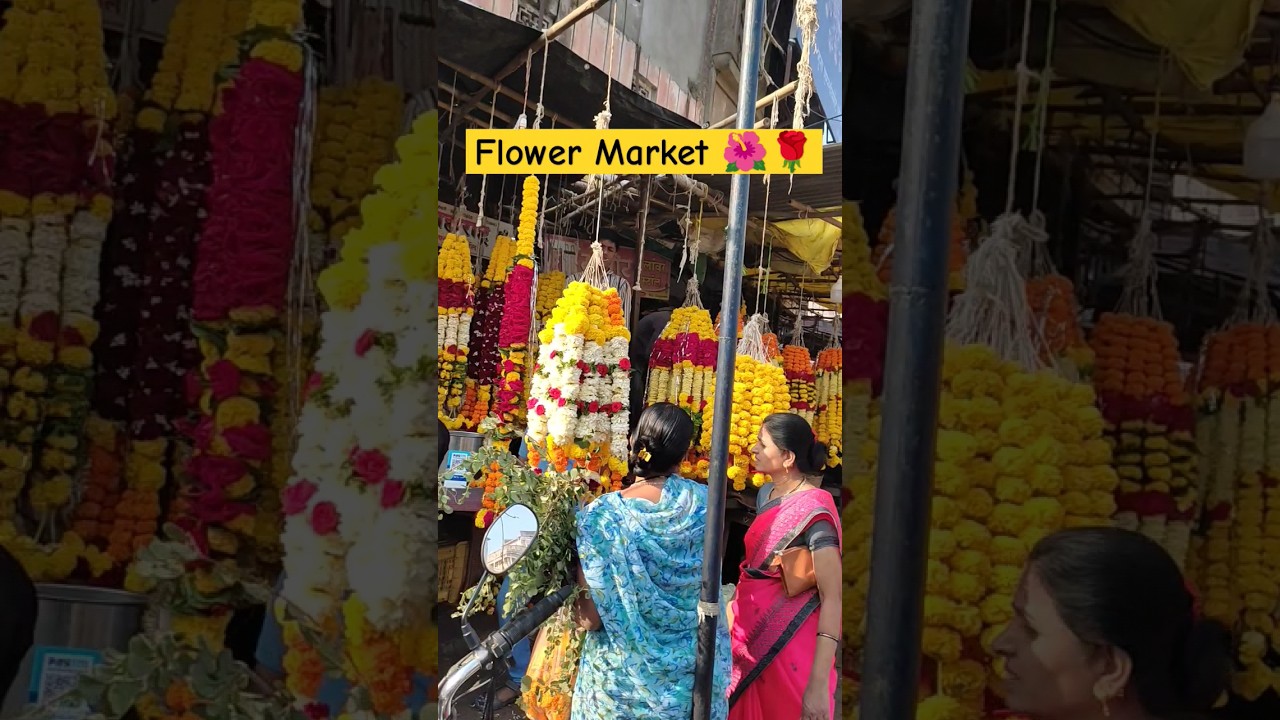 Flower Market 🌺🤍 