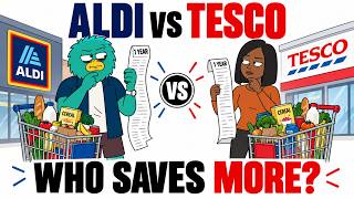Aldi vs Tesco — Which One Actually Saves A UK Family More Over A Year