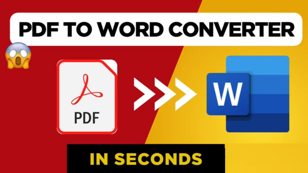 How to Turn Any PDF into a Word DOCX File