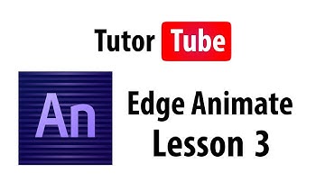 Edge Animate Tutorial - Lesson 3 - Adding Key frames for Animation