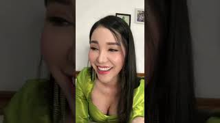 Beautiful Thai transgender woman talking to her audience (English subtitle)