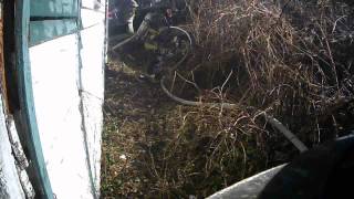 Engine 6 KFD house fire on Victoria, on Knoxville's east side, Part 2