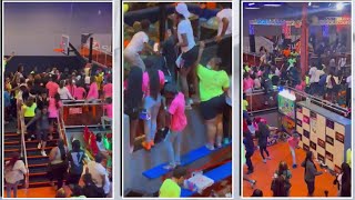 Fight escalates into brawl at Florida trampoline park; hundreds of kids involved