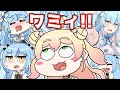 【手描き】発音良く「ラミィ」と言いたい桃鈴ねね 【ホロライブ切り抜き/桃鈴ねね/雪花ラミィ】