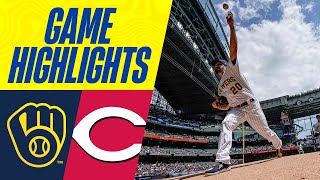 Reds vs. Brewers Game Highlights (7\/9\/23) | MLB Highlights