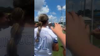 Mojo - Lewis teammates Avary Stockwell & Addison DeRoche "learn" they're Line Drive All-Americans.