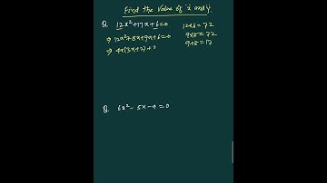 Trinomials Factor solve in easy way #maths #shorts #ytshorts