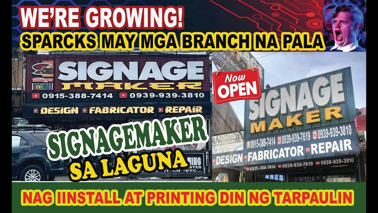 Sparcks Branches | Signagemaker 