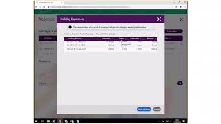 Myhr Employee Self Service Viewing Your Holiday Balance