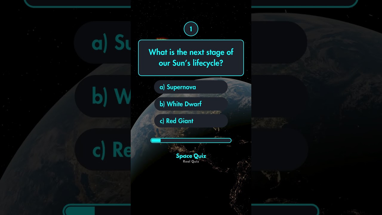 What is the next stage of our Sun’s lifecycle? 