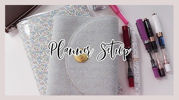 HOBONICHI 2026 HAUL and A6 Journal Setup | Liberty Fabrics Sasha Kiora