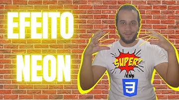 FIRULAS DO CSS  | EFEITO NEON
