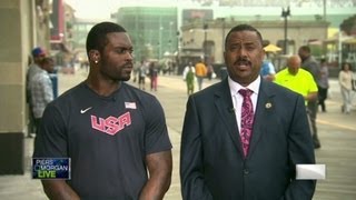 Michael Vick on natural disasters