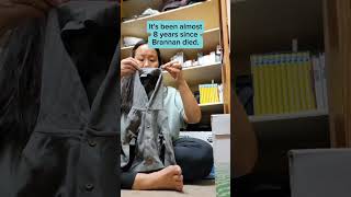 He Never Got To Use Them