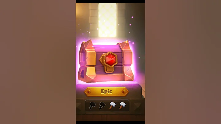 I Got Best Epic Reward in Epic Chest😱 in coc #clashofclans #coc #shorts