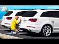 РЕАЛЬНАЯ ЖИЗНЬ В GTA 5 - ПОДМЕНИЛИ ОБЫЧНУЮ AUDI Q7 НА ЗАМИНИРОВАННУЮ! ВЗОРВАЛИ АУДИ КУ7! 🌊ВОТЕР