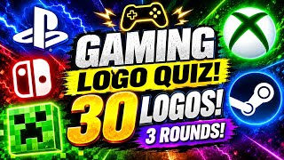 Can You Guess All 30 Gaming Logos 🎮 | Ultimate Gaming Logo Quiz 🔥