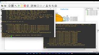 Configuration et test IP Prefix-list