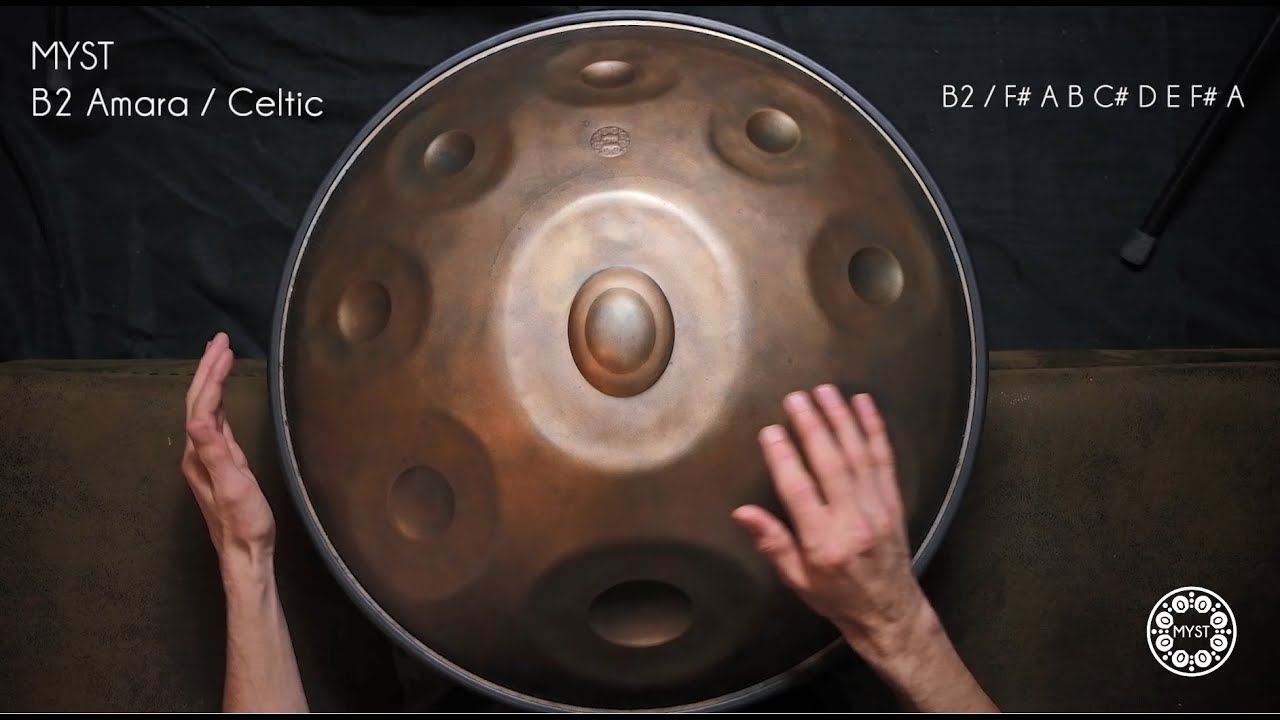 Myst Instruments Handpan - B2 Celtic/Amara